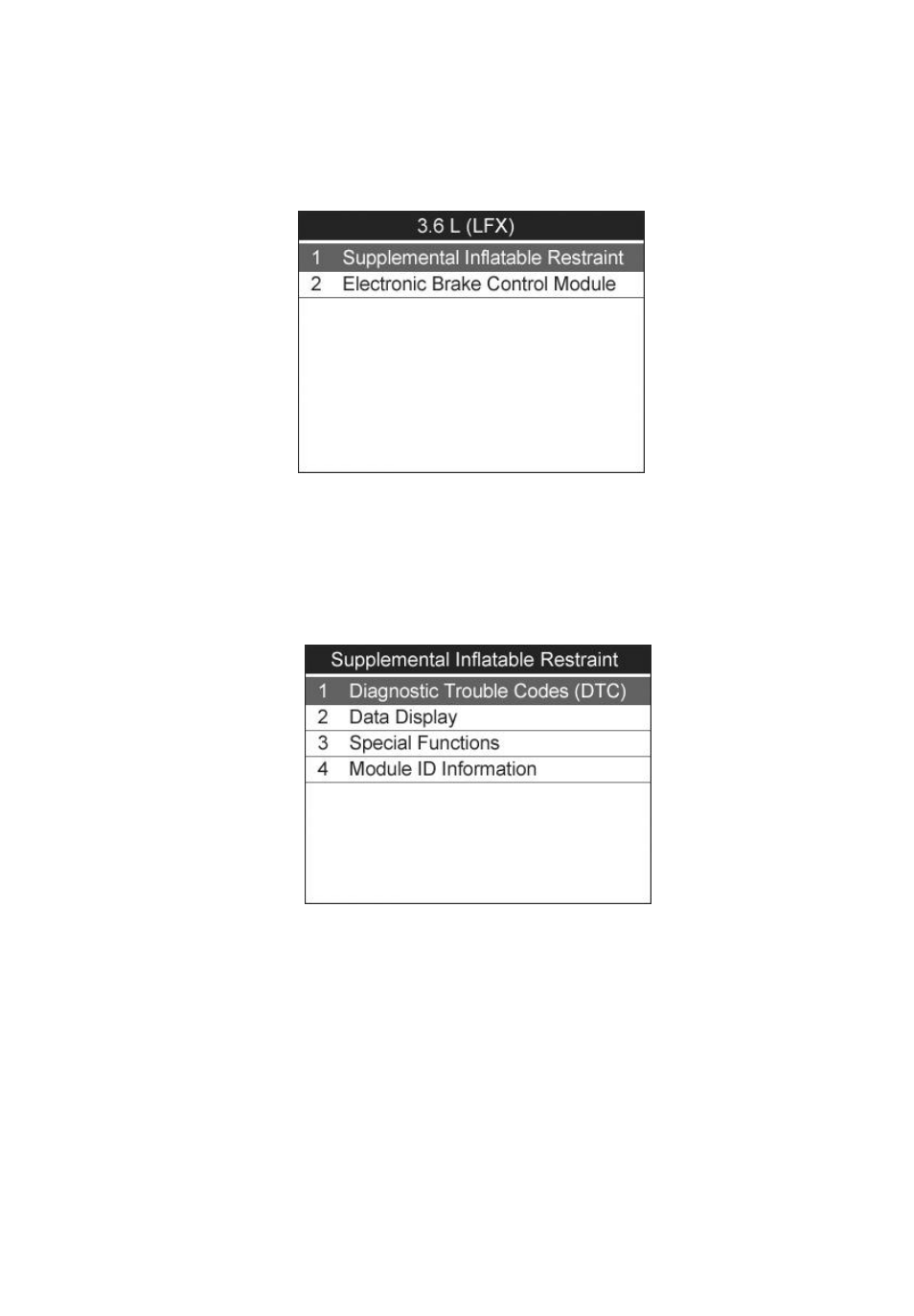 Iagnostics, Srs diagnostics, A. read codes | Autel MaxiCheck EPB User Manual | Page 90 / 145