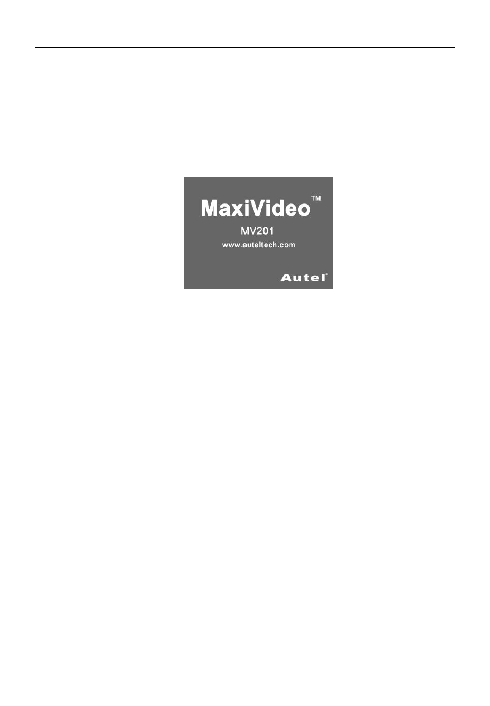 5 on screen navigation | Autel Maxivideo MV201 User Manual | Page 20 / 35