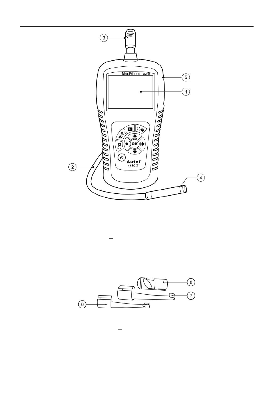 Autel Maxivideo MV201 User Manual | Page 6 / 35