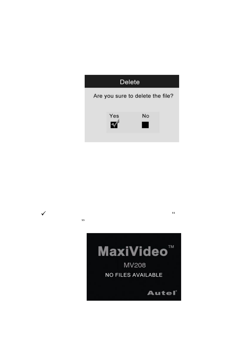 Autel Maxivideo MV208 User Manual | Page 29 / 32