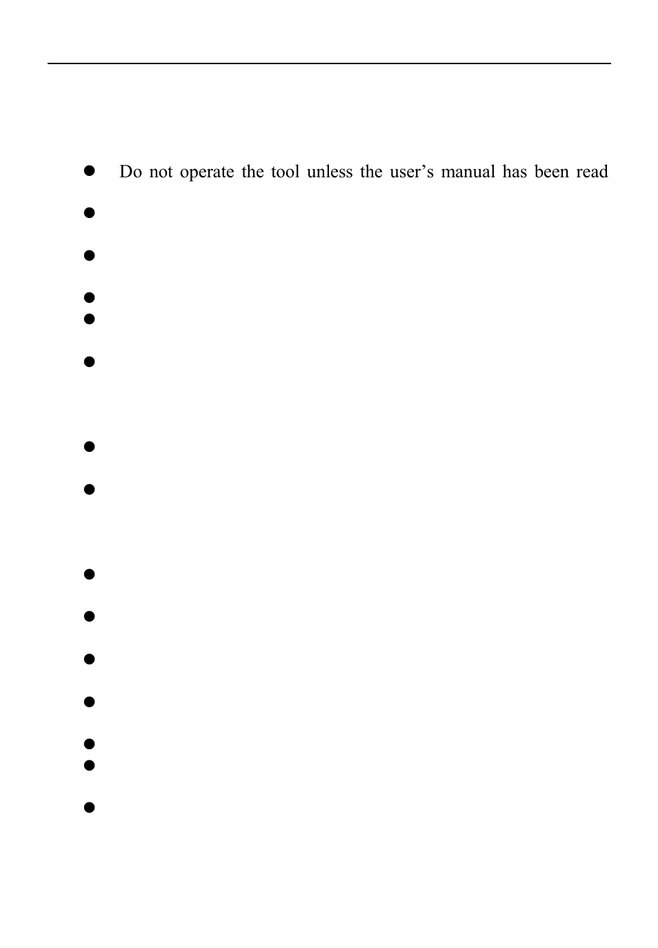 2 operation precautions | Autel Maxivideo MV101 User Manual | Page 14 / 18