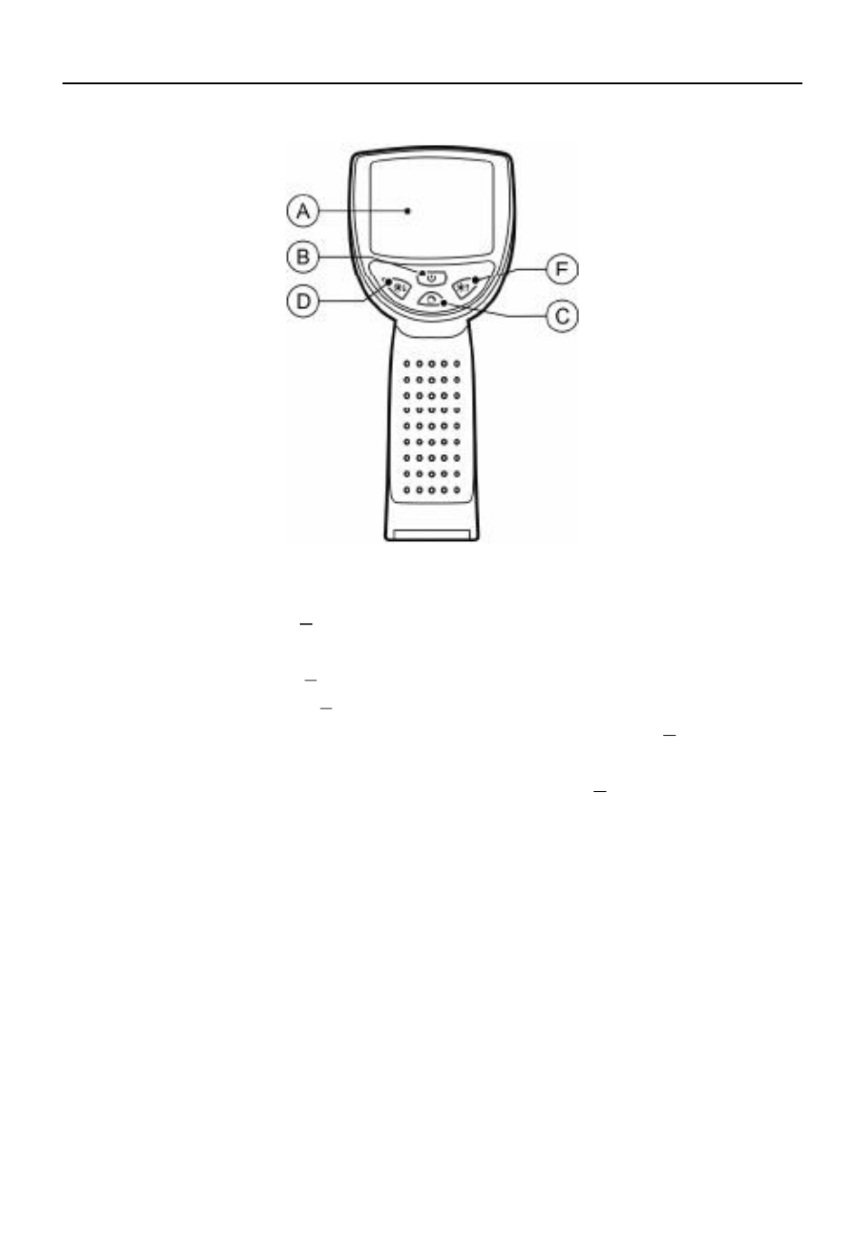 5 buttons and controls | Autel Maxivideo MV101 User Manual | Page 8 / 18