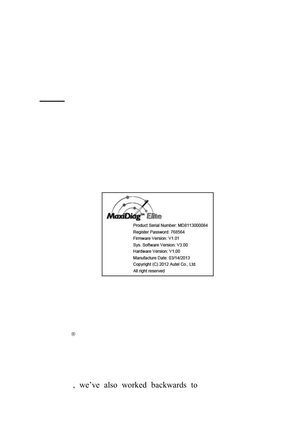 Ehicle, Overage, 7 vehicle coverage | About | Autel MaxiDiag Elite MD701 User Manual | Page 17 / 90