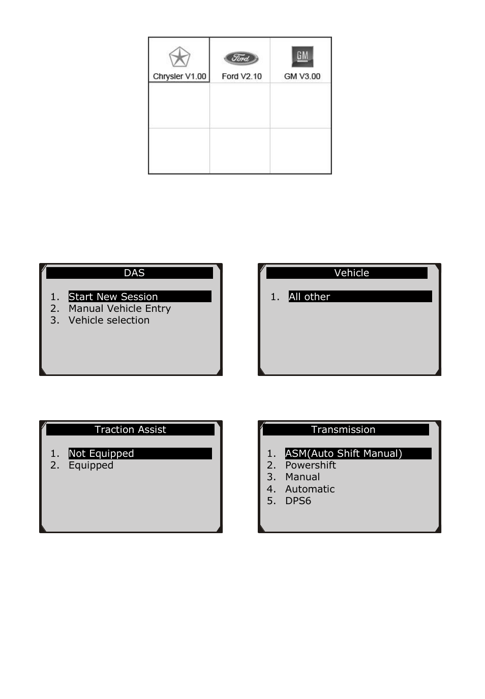 Figure 5.3 figure 5.4 | Autel MaxiDiag Elite MD701 User Manual | Page 22 / 90