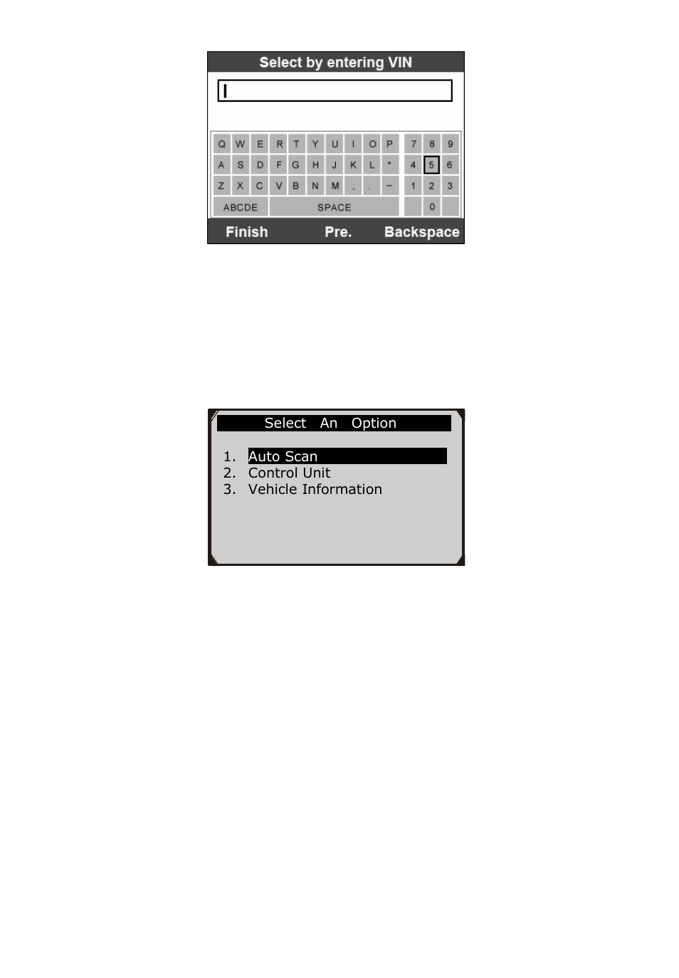 Iagnostic, 2 diagnostic test, 1 auto scan | Figure 5.14, Figure 5.15 | Autel MaxiDiag Elite MD701 User Manual | Page 26 / 90