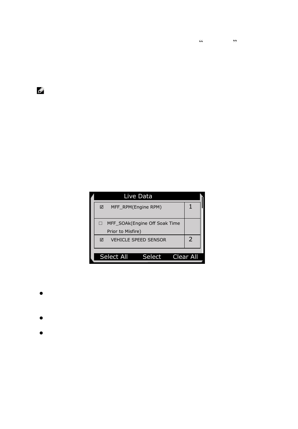 3 live data | Autel MaxiDiag Elite MD701 User Manual | Page 33 / 90