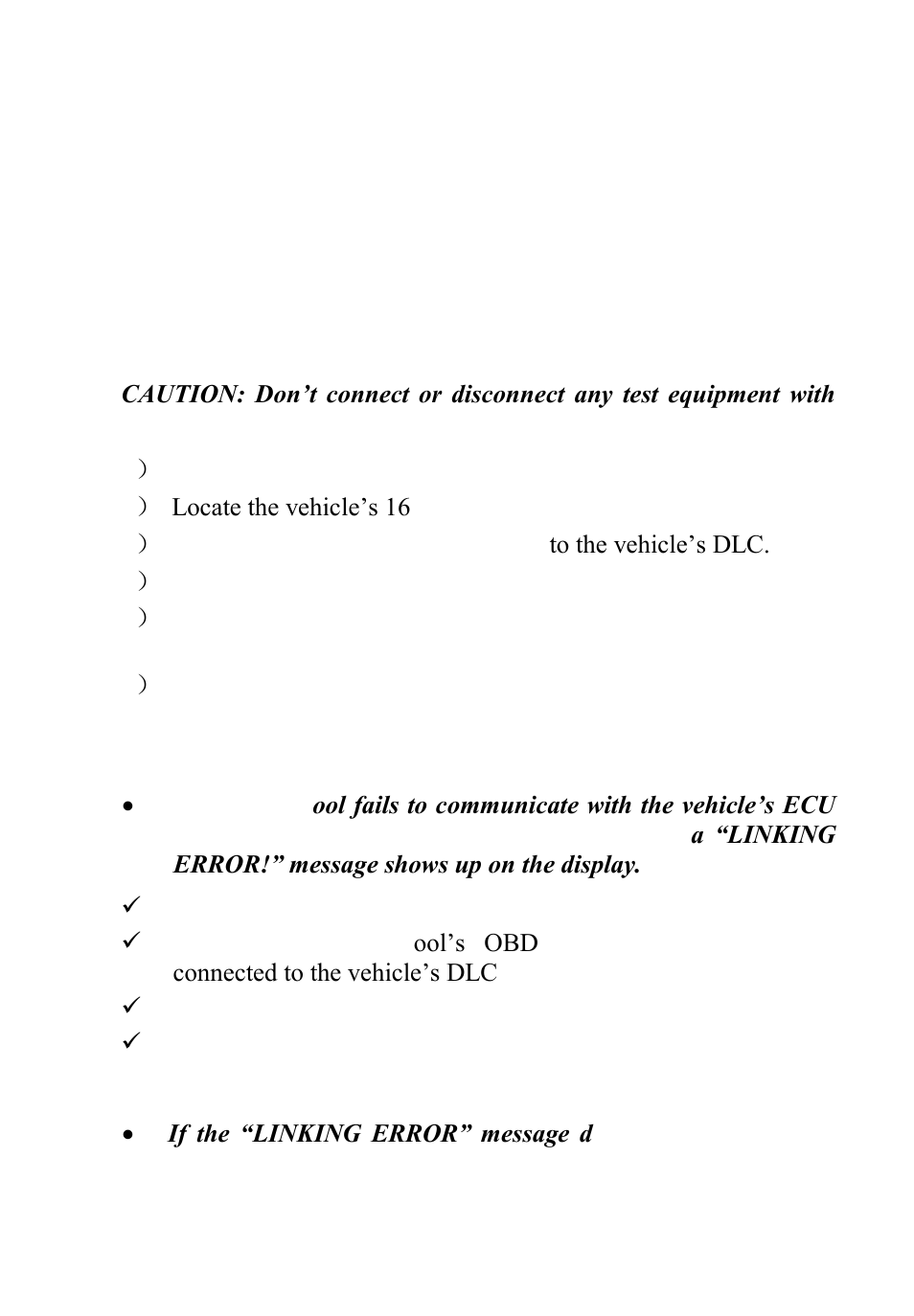 Obdii diagnostics | Autel MaxiDiag Elite MD701 User Manual | Page 37 / 90