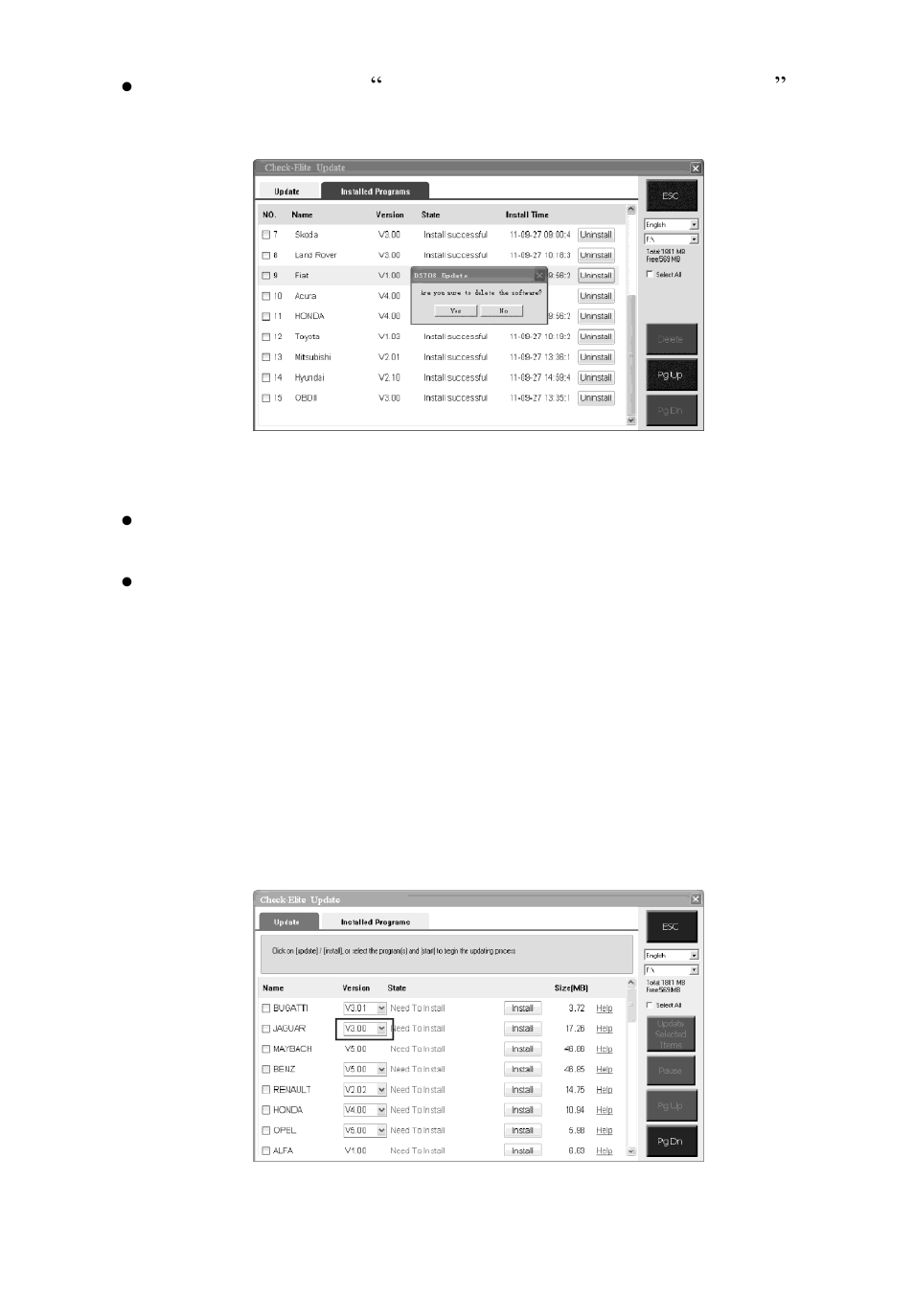 Autel MaxiDiag Elite MD701 User Manual | Page 89 / 90