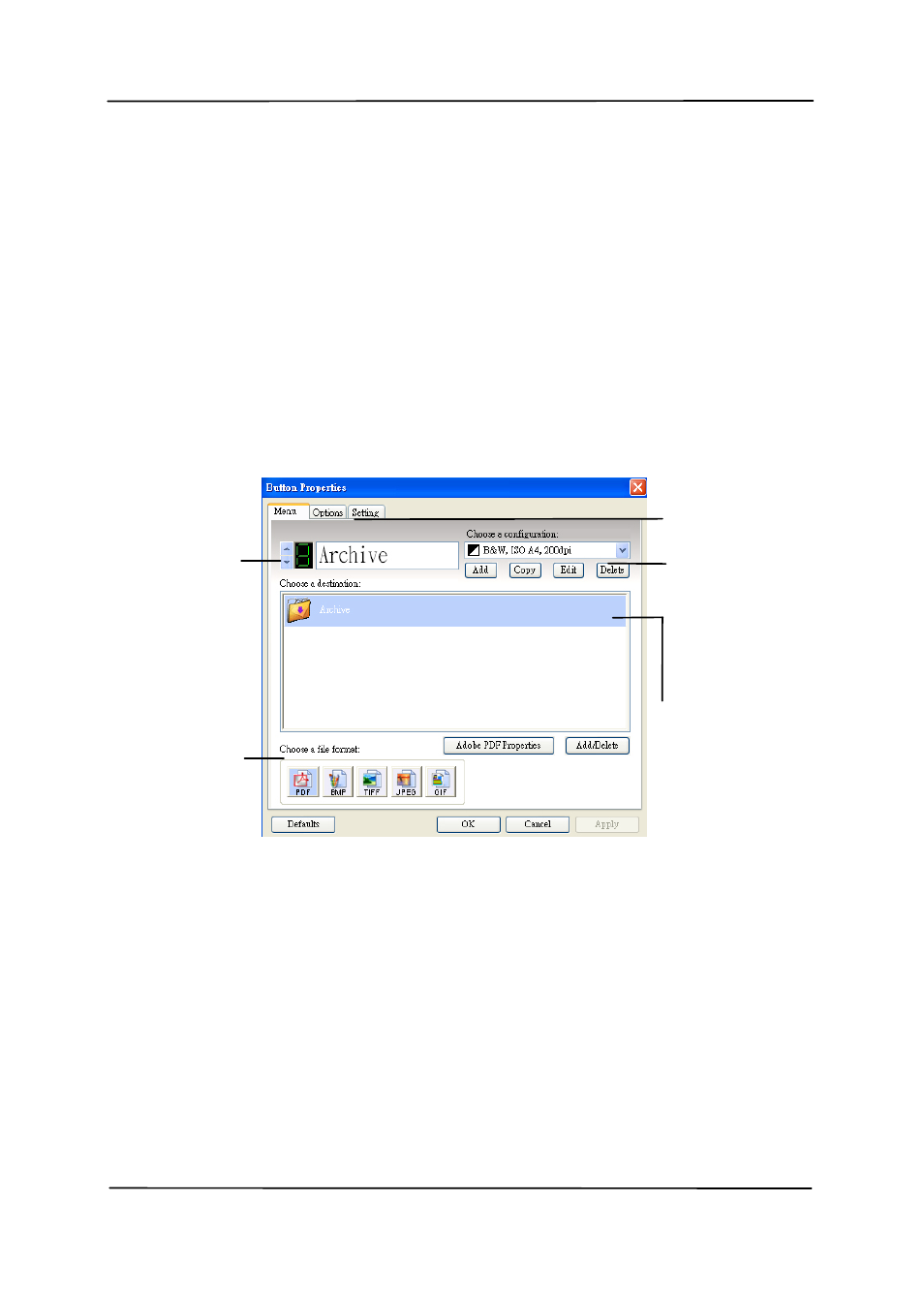 2 checking the scan configurations | Avision AV1860 (DL-1101S/DL-1103S) User Manual | Page 101 / 121