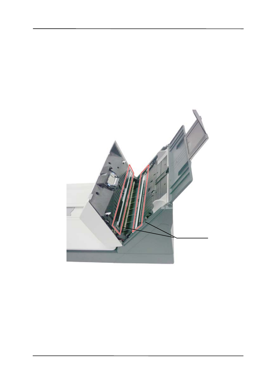 3 cleaning the calibration area | Avision AV1860 (DL-1101S/DL-1103S) User Manual | Page 106 / 121