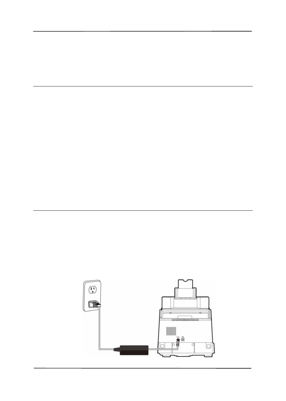 1 connecting to power | Avision AV1860 (DL-1101S/DL-1103S) User Manual | Page 13 / 121