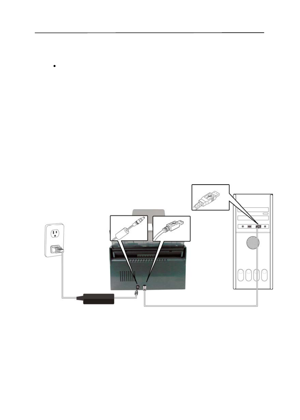 4 connecting to computer, Connecting to computer -7 | Avision AV186+ (FL-0912S) User Manual | Page 15 / 113