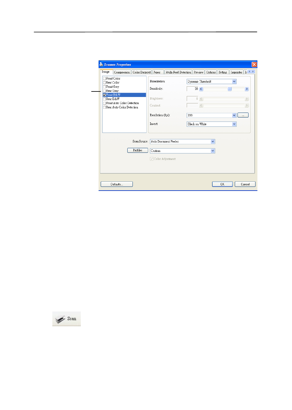 Avision AV186+ (FL-0912S) User Manual | Page 25 / 113