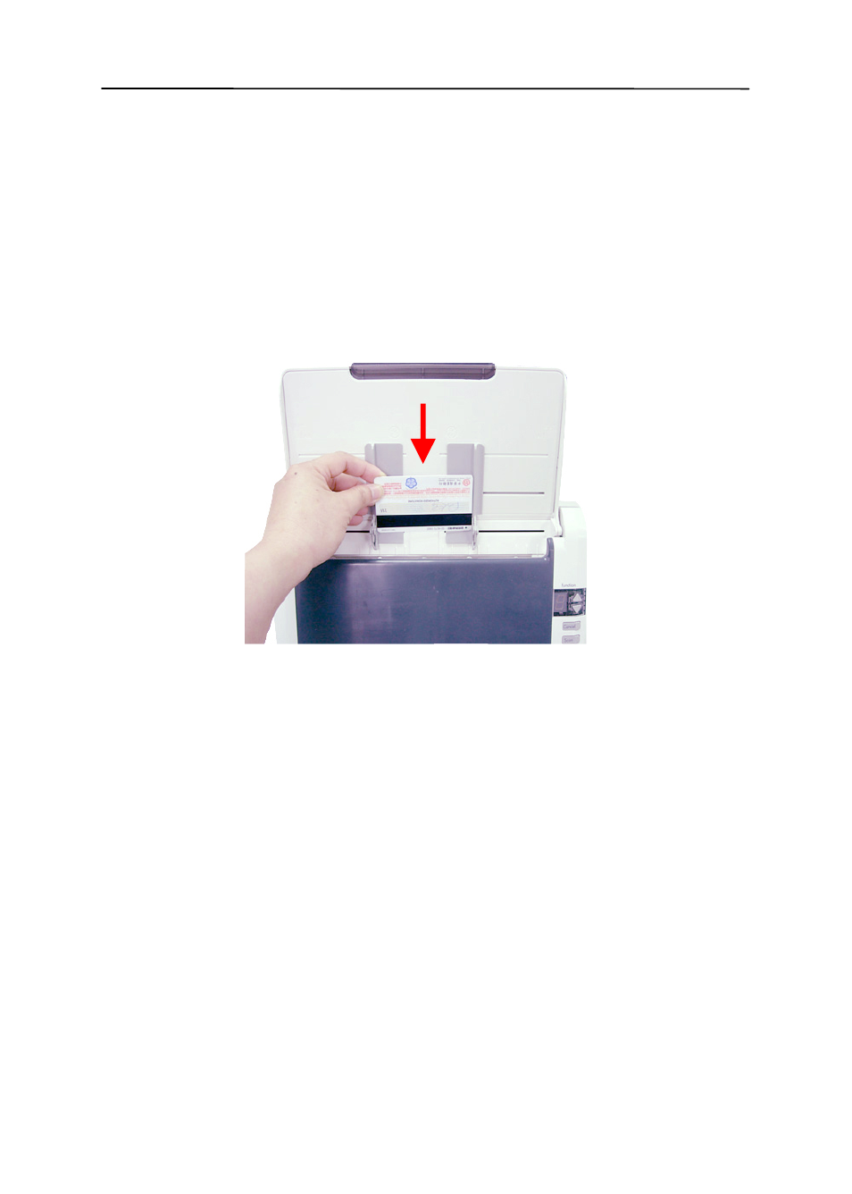 3 loading your cards in the adf paper tray, Loading your cards in the adf paper, Tray -4 | Avision AV176+ (FL-1006S) User Manual | Page 18 / 109