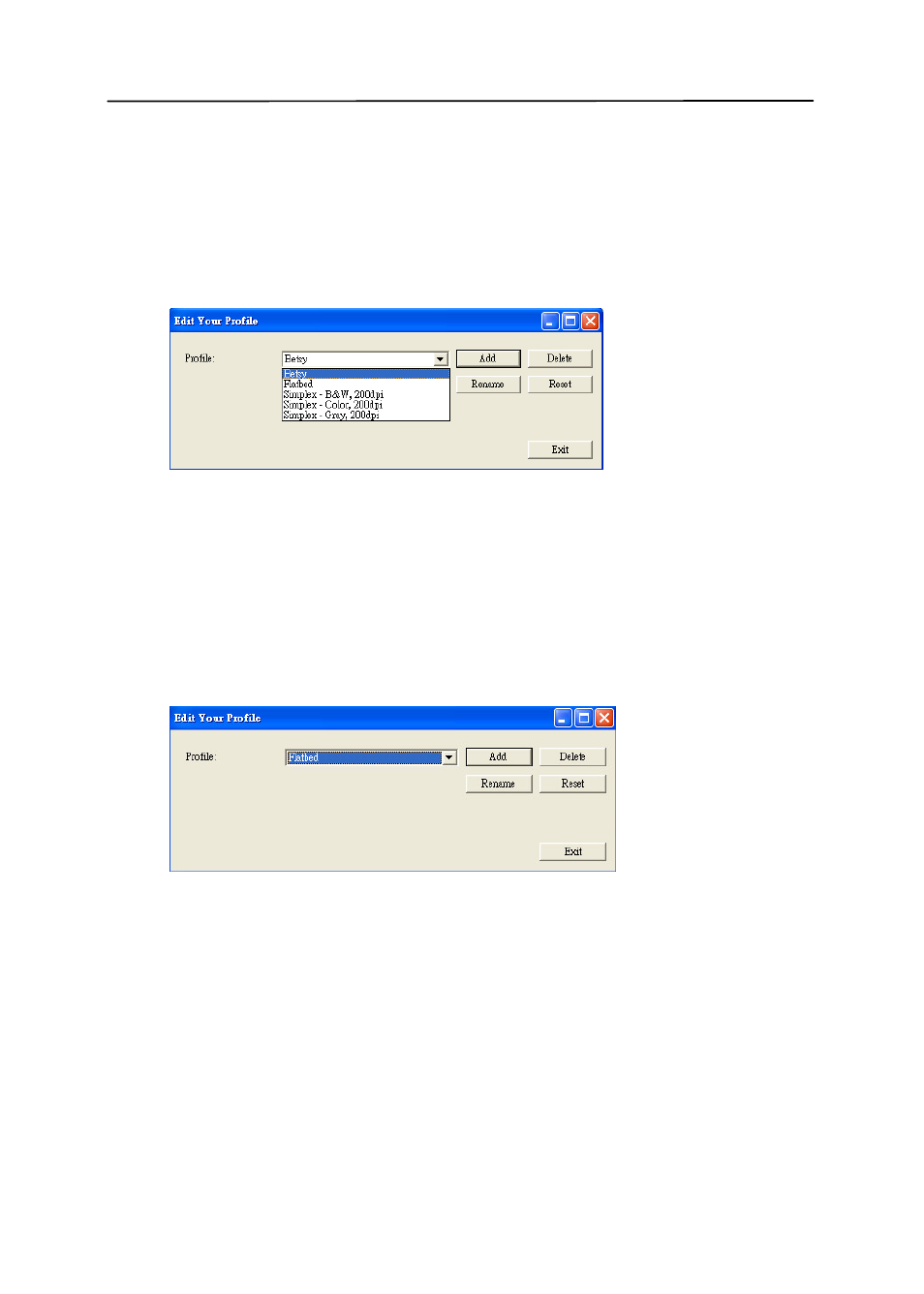 Avision AV176+ (FL-1006S) User Manual | Page 44 / 109