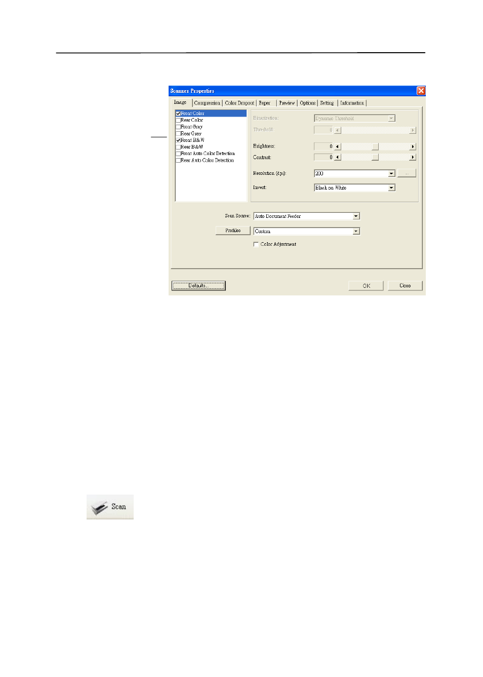 Avision AV121 (FF-0506/FF-0508/FF-0608S) User Manual | Page 22 / 90