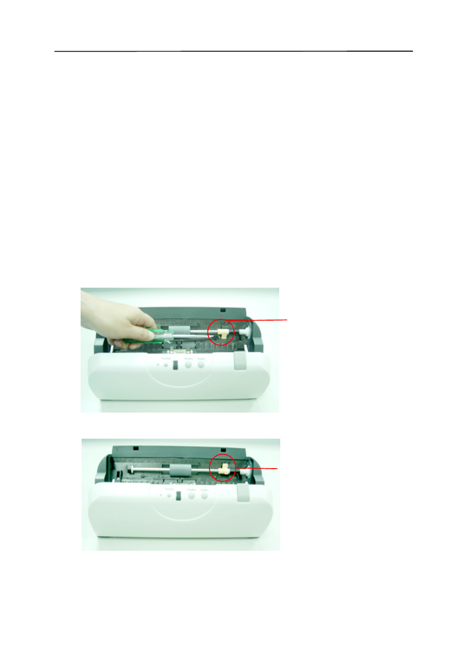 4 replacing the adf roller, Replacing the adf roller -5 | Avision AV121 (FF-0506/FF-0508/FF-0608S) User Manual | Page 82 / 90