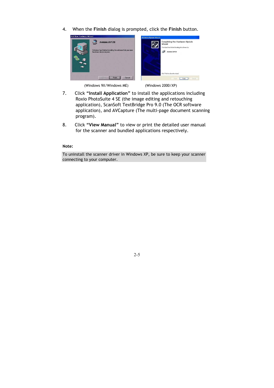 Avision AV120 User Manual | Page 13 / 46