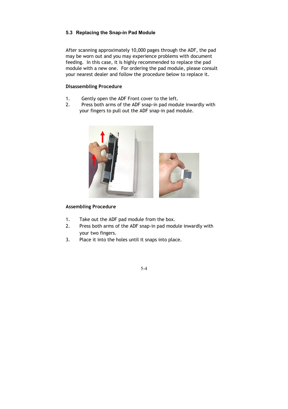 Avision AV120 User Manual | Page 40 / 46