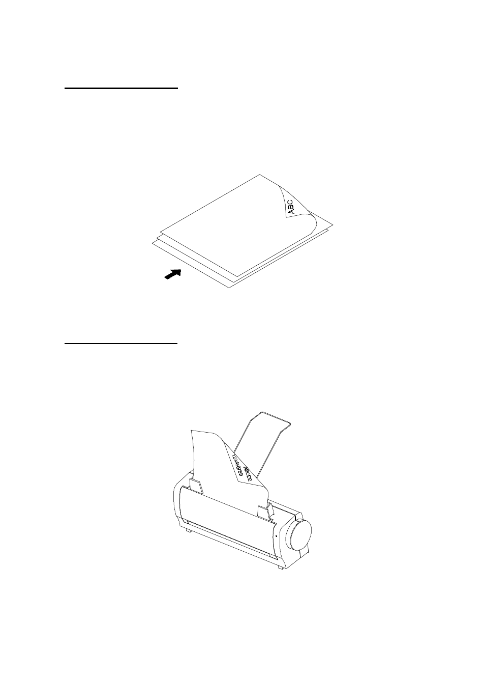 Document loading, Document feeding | Avision AV100III User Manual | Page 10 / 39