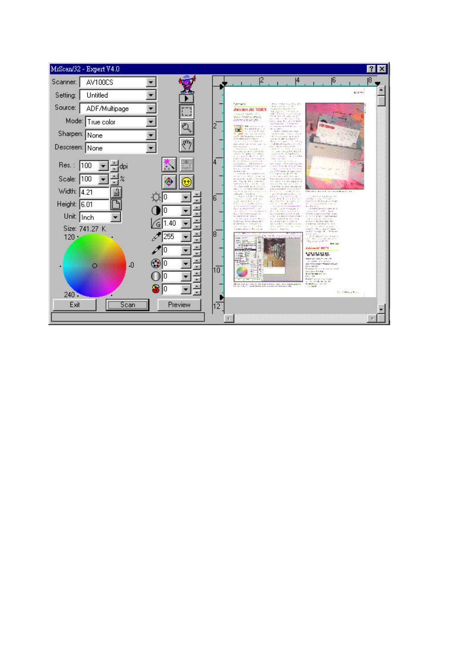 Avision AV100CS User Manual | Page 26 / 48