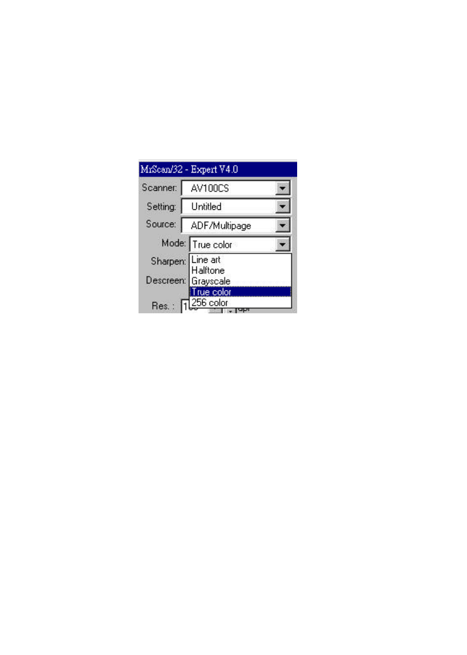 3 image type | Avision AV100CS User Manual | Page 28 / 48