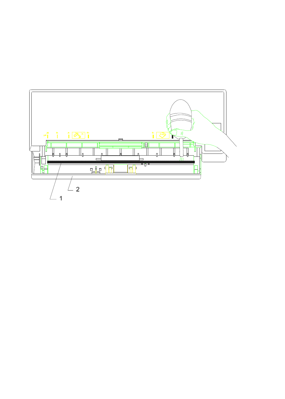 2 cleaning the calibration board | Avision AV100CS User Manual | Page 37 / 48