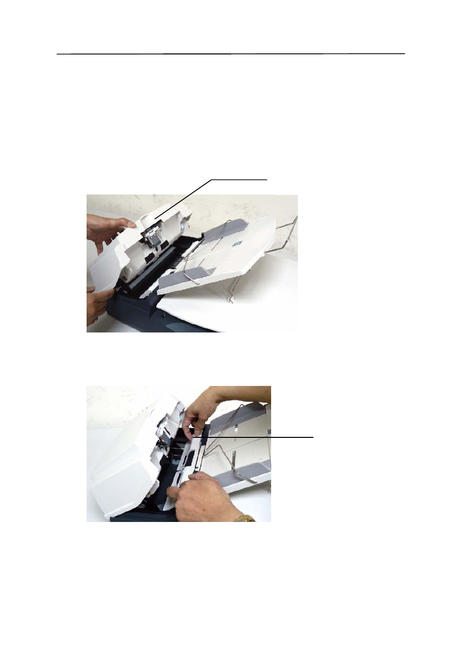 4 replacing the adf paper feed roller, Replacing the adf paper feed roller -6 | Avision AV3200U+ (DF-0902H) User Manual | Page 93 / 104