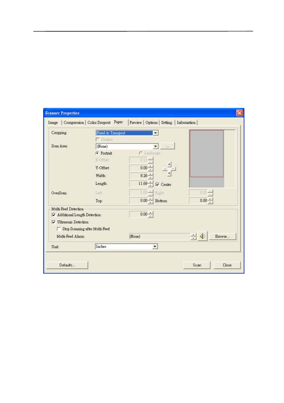 Avision AV320D2+ (FT-0807H) User Manual | Page 50 / 86