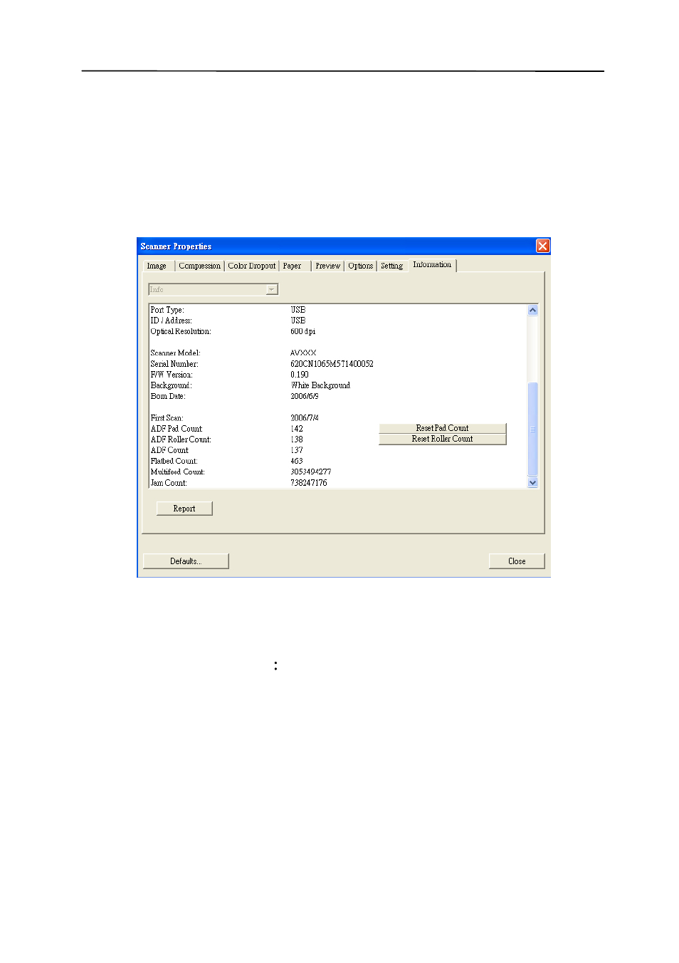 Avision AV320D2+ (FT-0807H) User Manual | Page 71 / 86