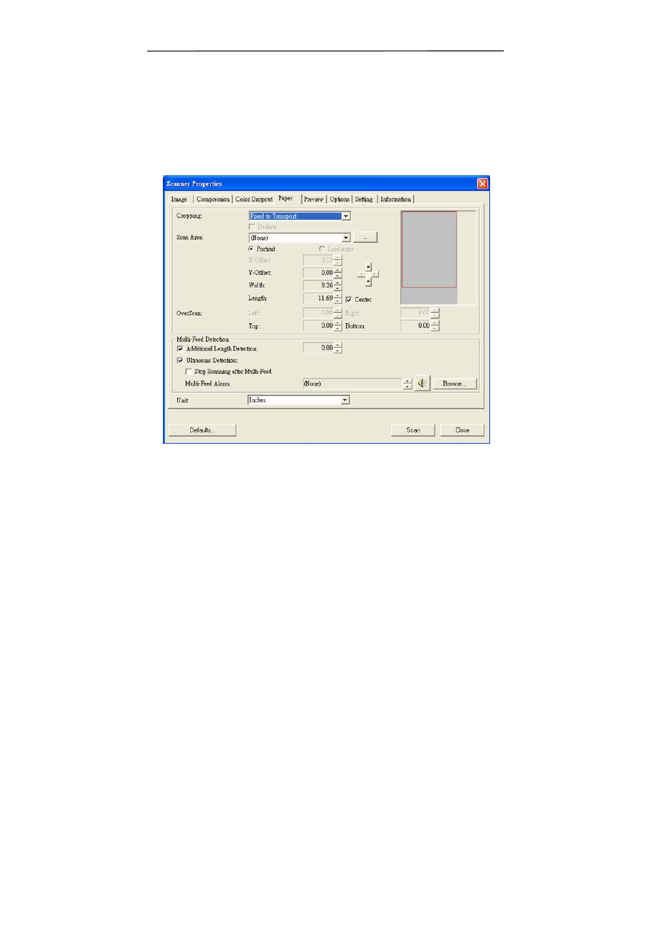 Avision AV320+ (FT-0702H) User Manual | Page 50 / 86