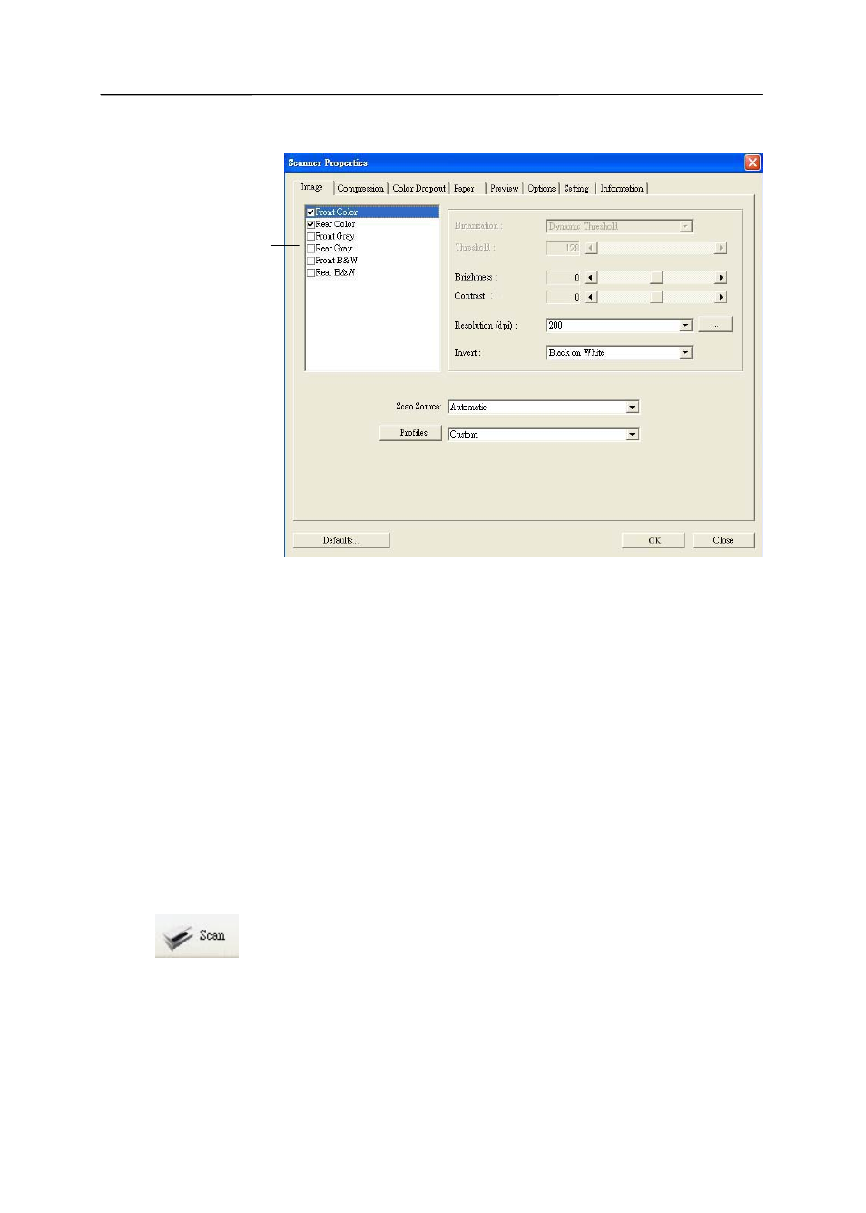 Avision AV320 (FT-0604H) User Manual | Page 23 / 79