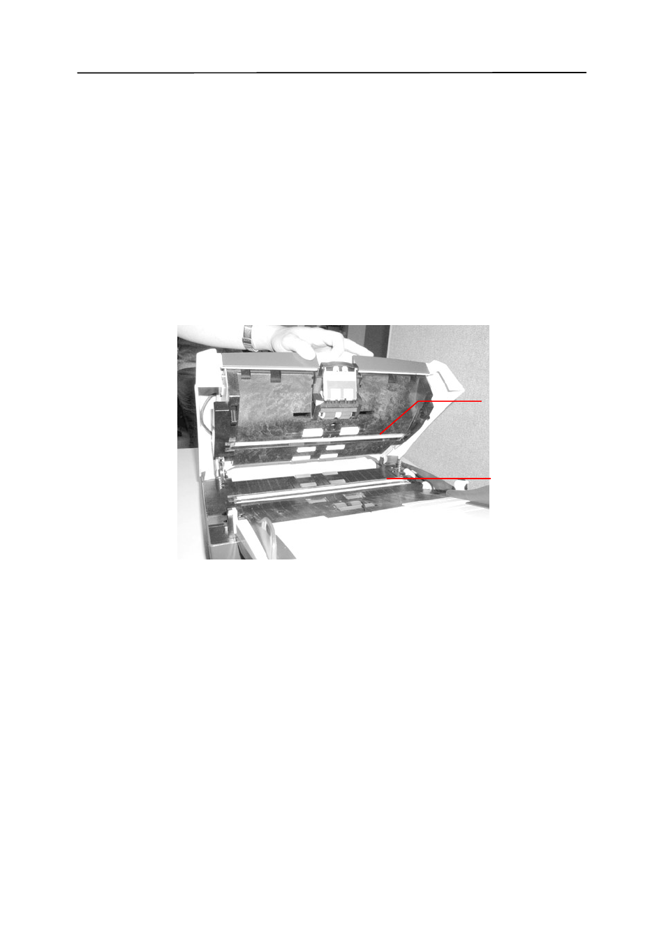 Cleaning the calibration area, Cleaning the calibration area -3 | Avision AV320 (FT-0604H) User Manual | Page 76 / 79