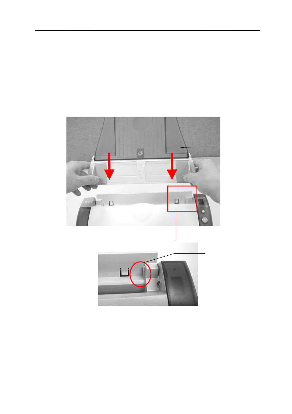 Installing the adf paper tray -2 | Avision AV220D2+ (FF-0901H) User Manual | Page 11 / 106