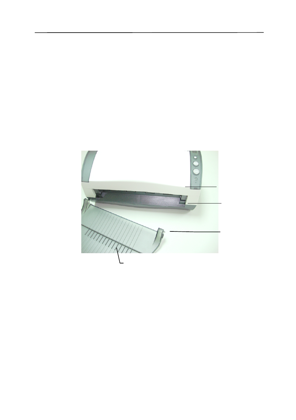 Installing the adf output paper tray -3 | Avision AV220D2+ (FF-0901H) User Manual | Page 12 / 106