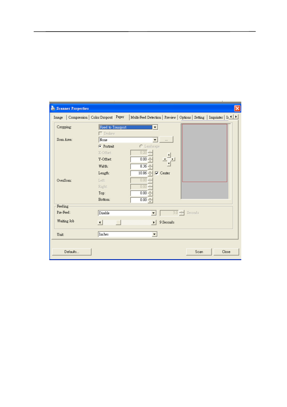 The paper tab -29 | Avision AV220D2+ (FF-0901H) User Manual | Page 55 / 106