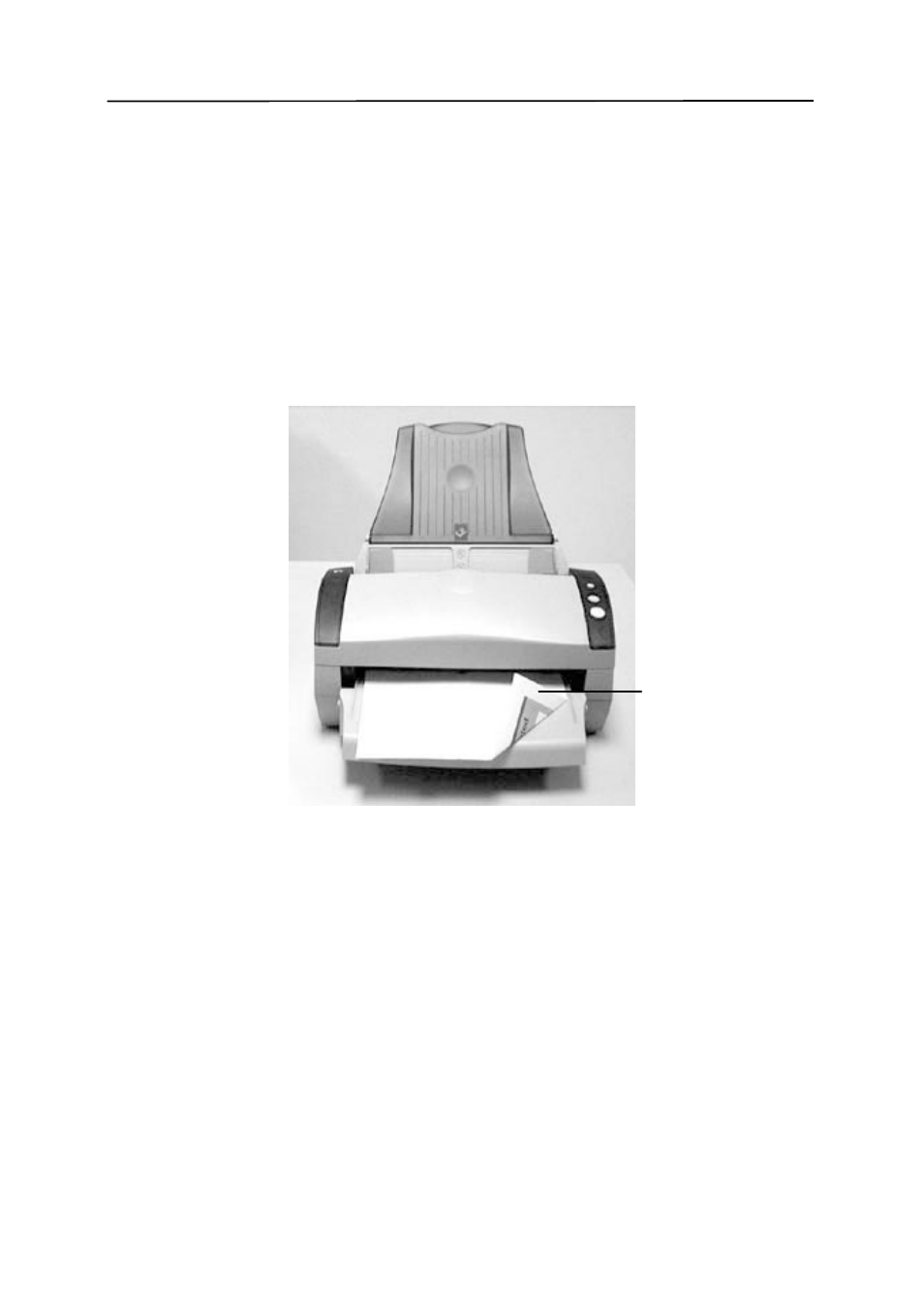 3 placing your document on the front tray, Placing your document on the front, Tray -3 | Avision AV220C2 (300500003) User Manual | Page 20 / 95