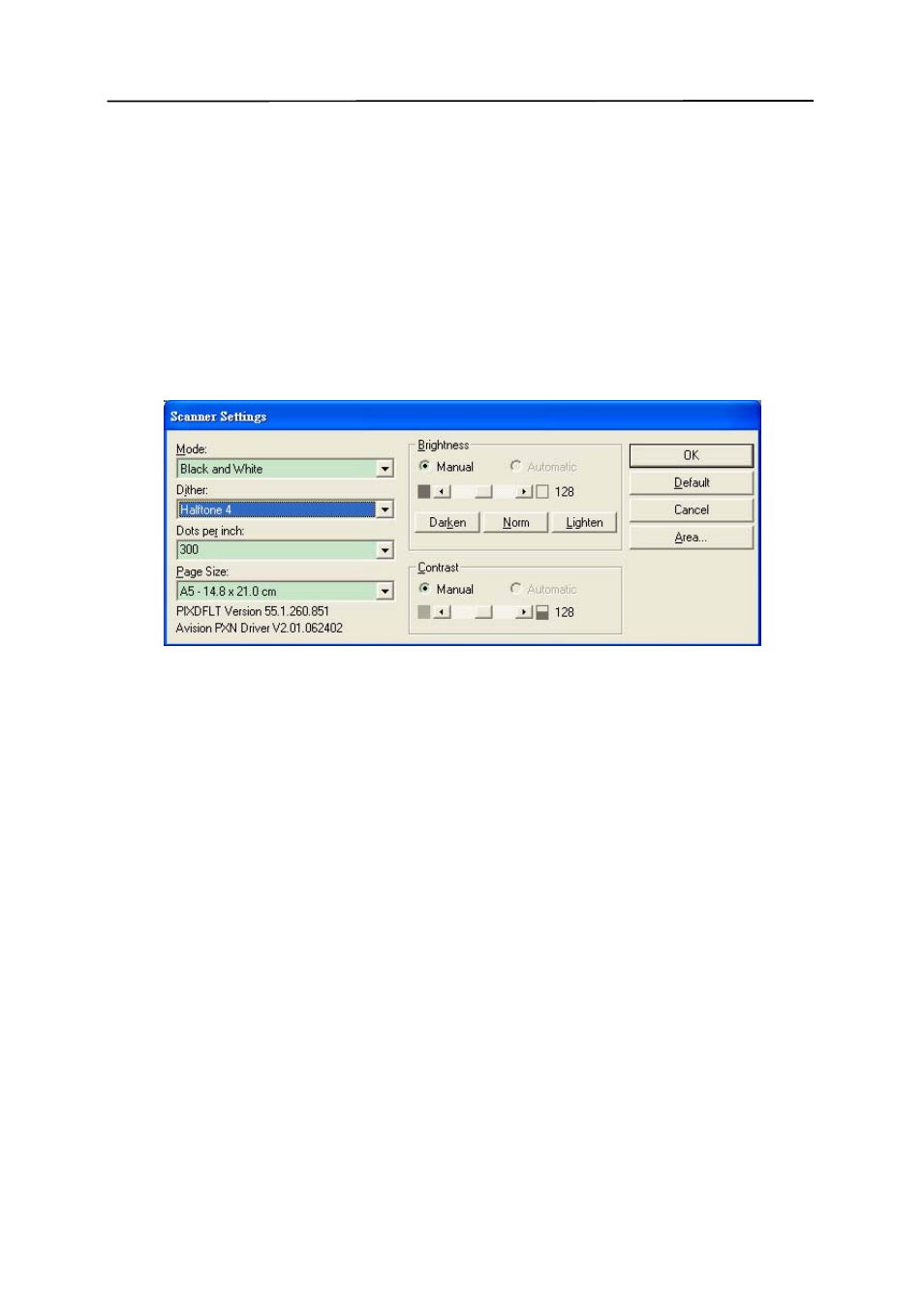 Isis interface operation, Isis interface operation -1 | Avision AV220C2 (300500003) User Manual | Page 75 / 95