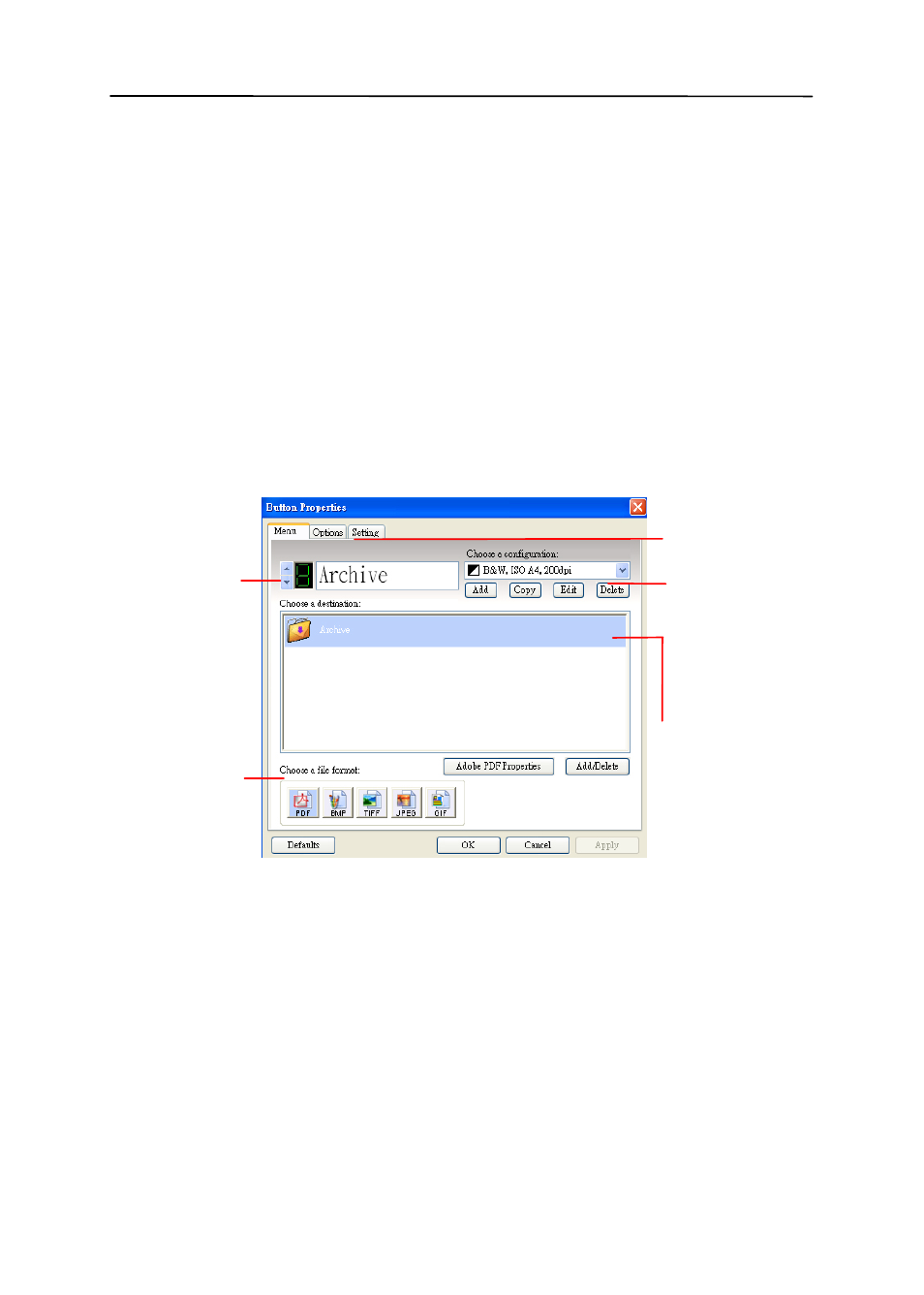 2 checking the scan configurations, Checking the scan configurations -4 | Avision AV220C2 (300500003) User Manual | Page 83 / 95