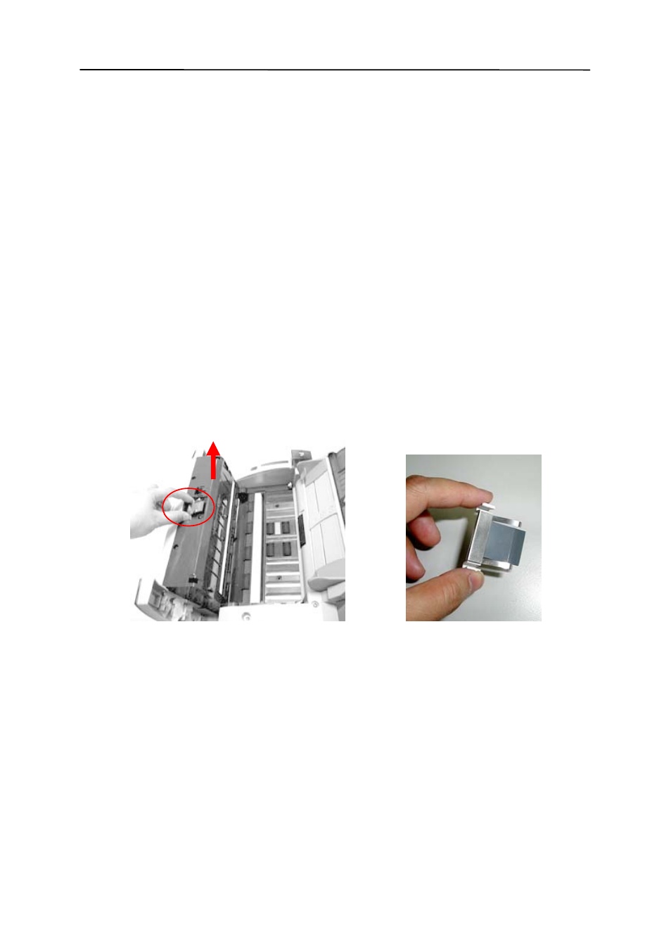 3 replacing the snap-in pad module, Replacing the snap-in pad module -8 | Avision AV220C2 (300500003) User Manual | Page 87 / 95