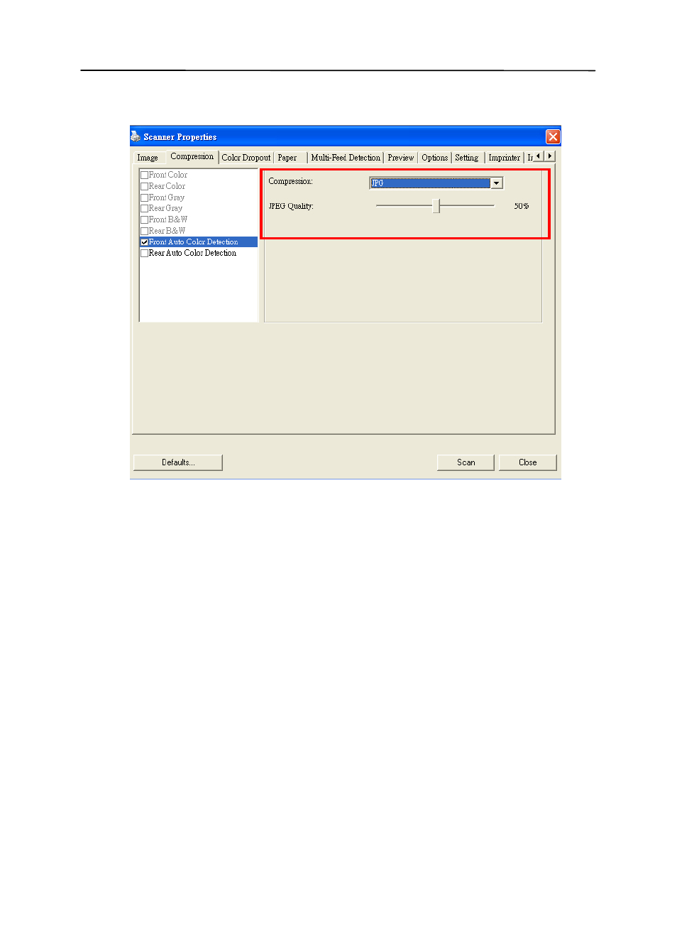 Avision AV210D2+ (FF-1001H) User Manual | Page 49 / 106