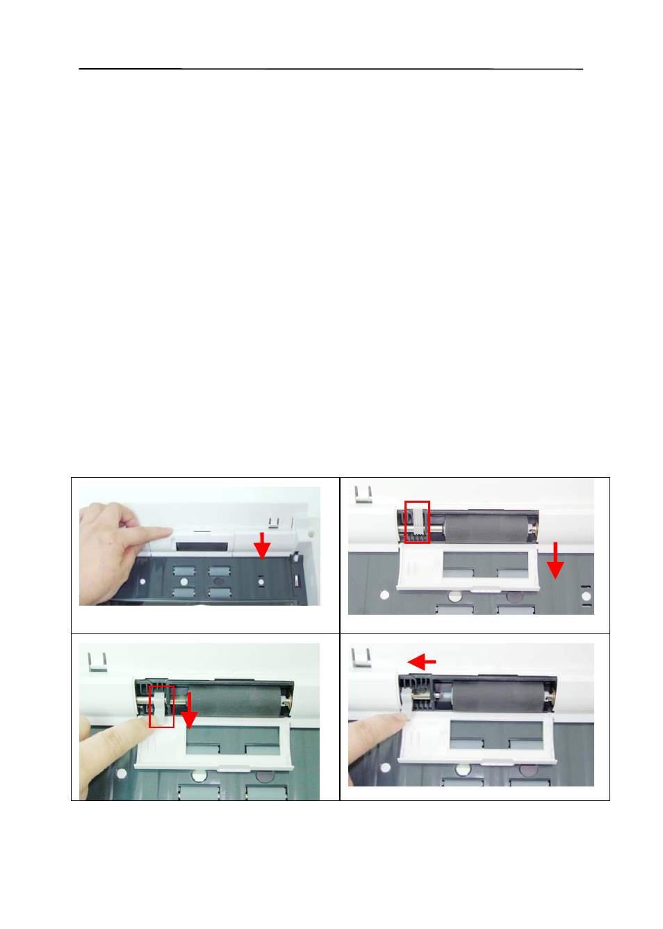 4 replacing the adf roller, Replacing the adf roller -4 | Avision AV210D2+ (FF-1001H) User Manual | Page 97 / 106