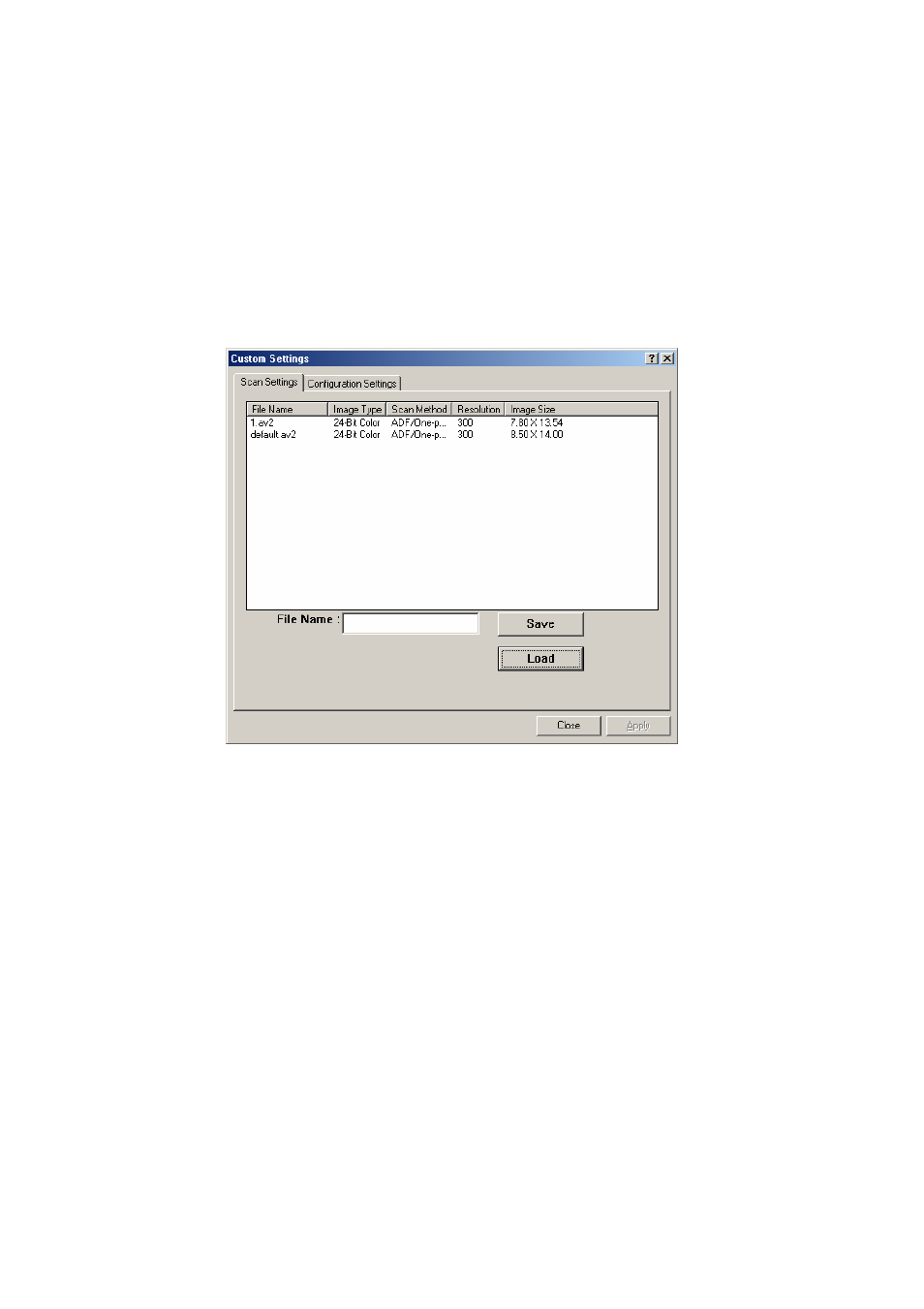 19 custom settings | Avision AV8300 User Manual | Page 44 / 56