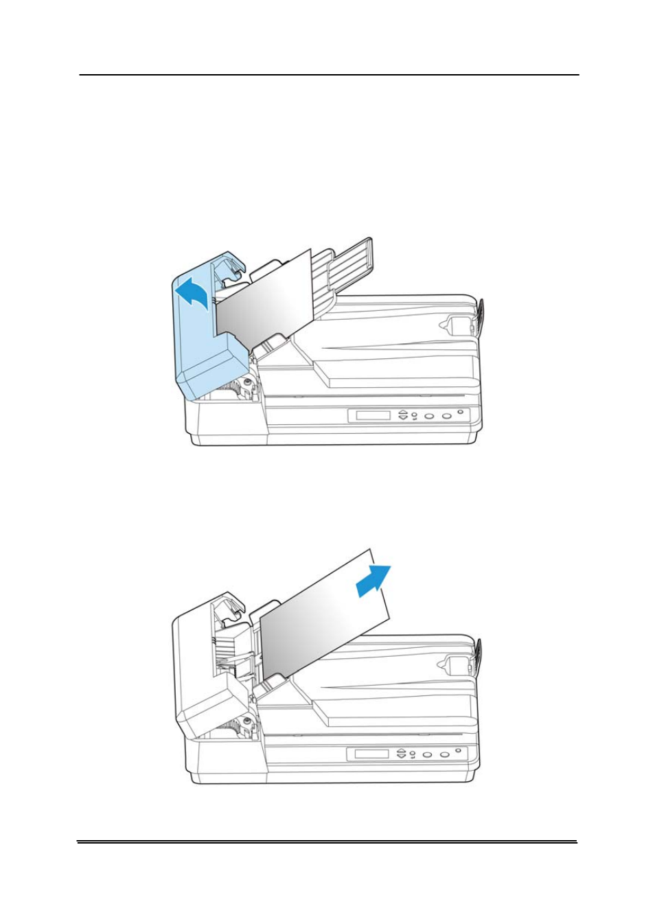2 clearing a paperjam, Clearing a paperjam -2 | Avision AV620C2+ (DF-1015S/DF-1004S) User Manual | Page 108 / 115