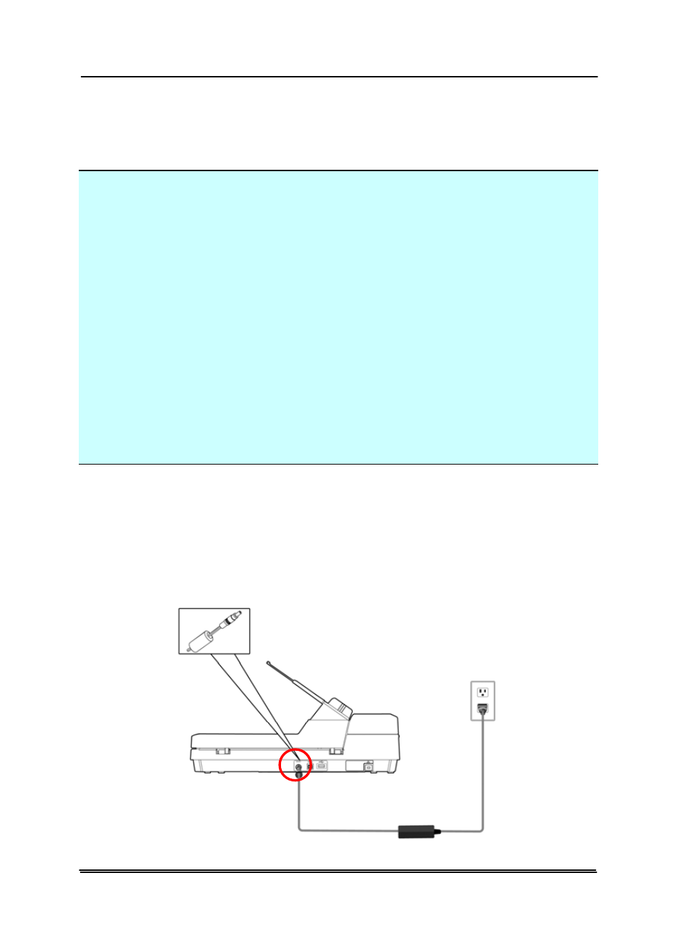 1 installing the scanner driver and cables, 1 connecting to power, Installing the scanner driver and cables -2 | Avision AV620C2+ (DF-1015S/DF-1004S) User Manual | Page 11 / 115