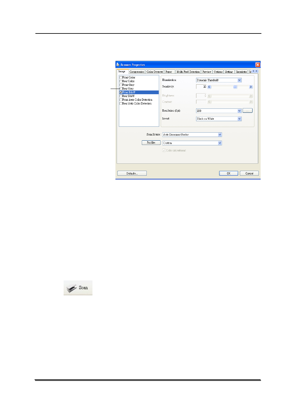 Avision AV620C2+ (DF-1015S/DF-1004S) User Manual | Page 20 / 115