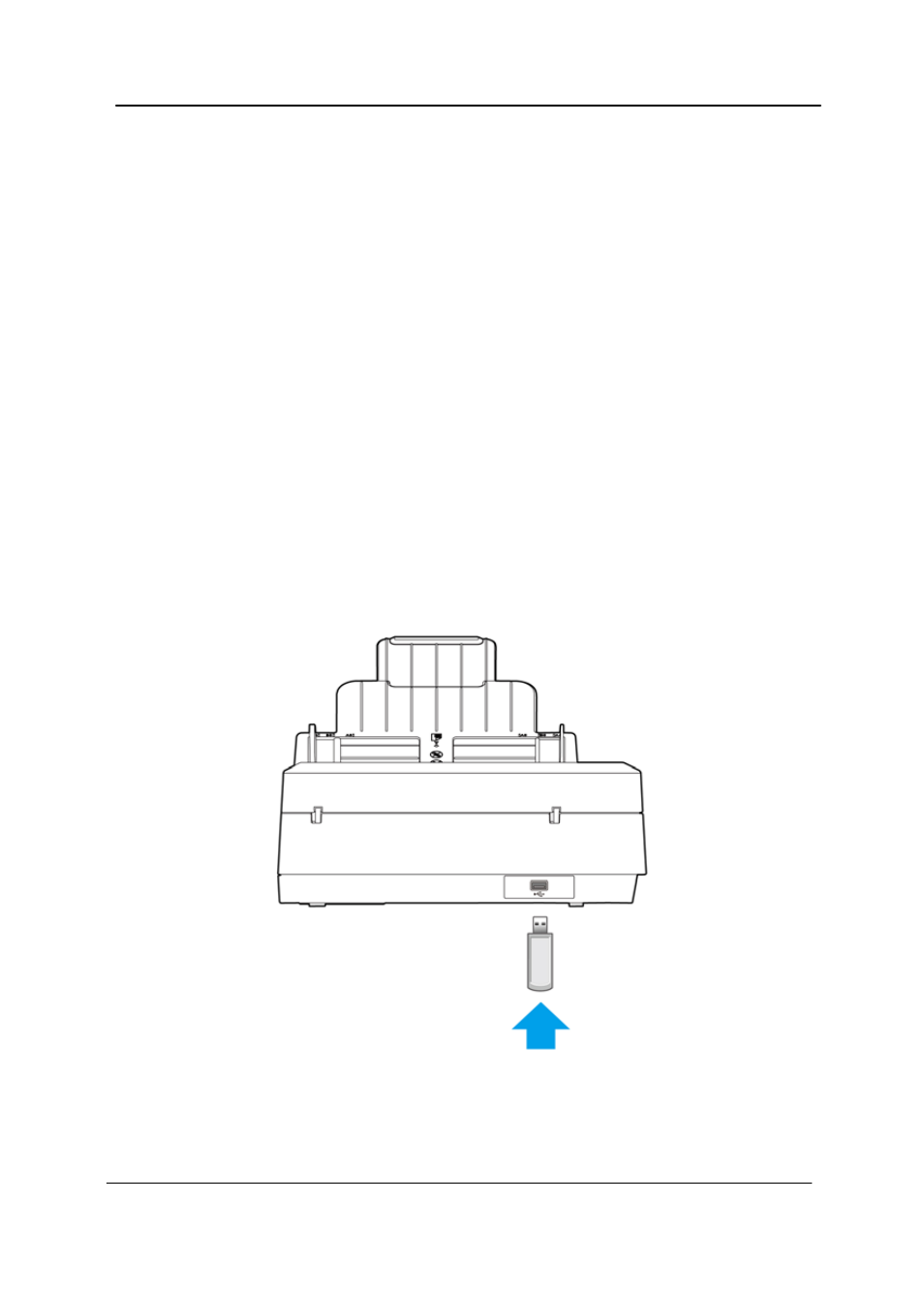 1 connecting a usb flash drive, Scanning and saving your images to a usb, Flash drive -1 | Connecting a usb flash drive -1 | Avision AV620C2+ (DF-1015S/DF-1004S) User Manual | Page 90 / 115