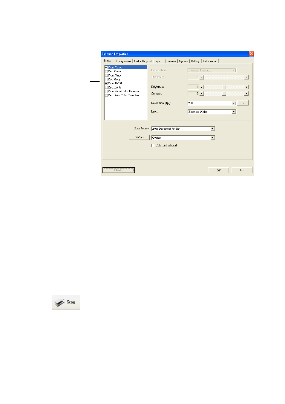 Avision AV6200 (DL-0710H) User Manual | Page 21 / 83