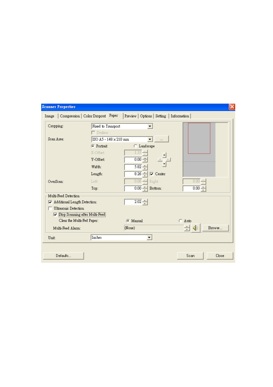 Avision AV6200 (DL-0710H) User Manual | Page 47 / 83