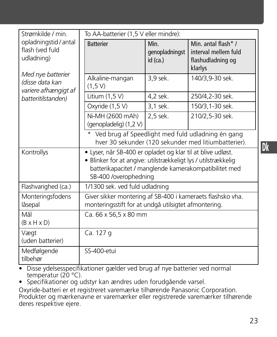 Nikon SB-400 User Manual | Page 145 / 220